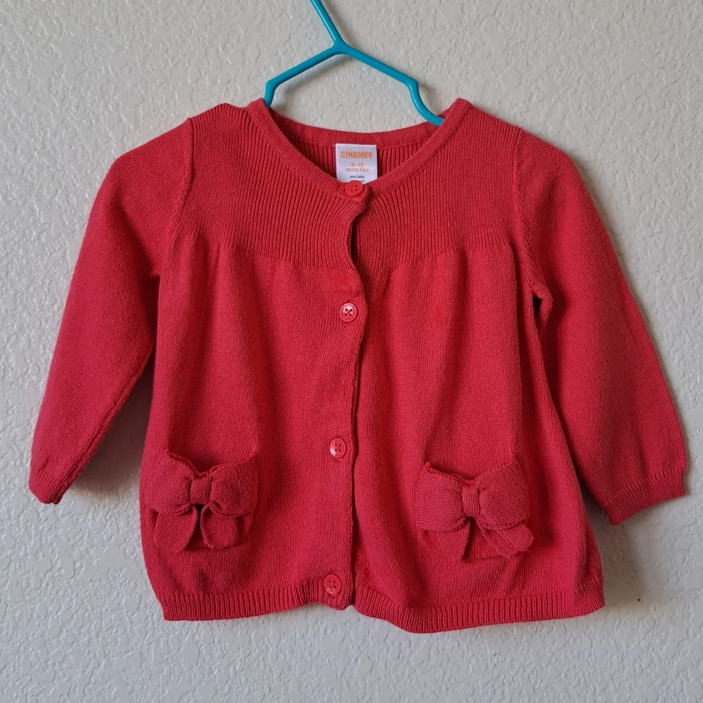 Gymboree Cardigan Sweater Size 6-12 Months